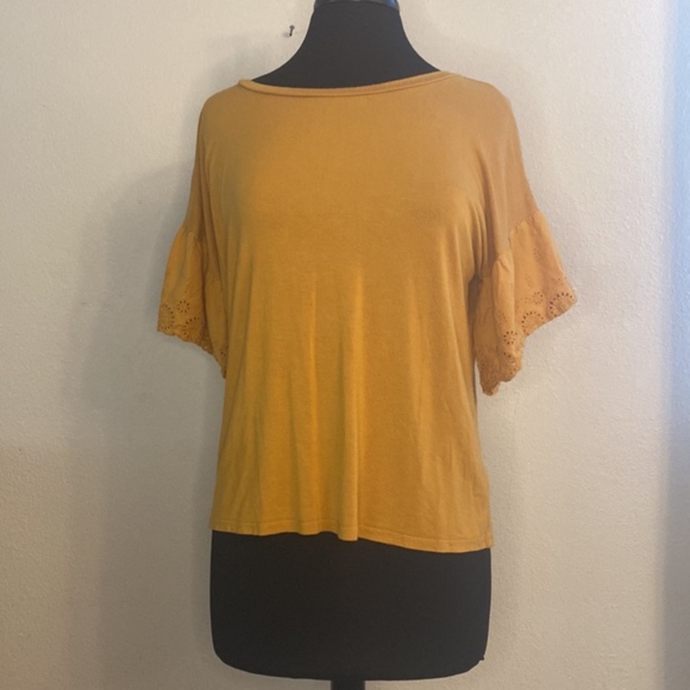 Lily Star womens yellow top